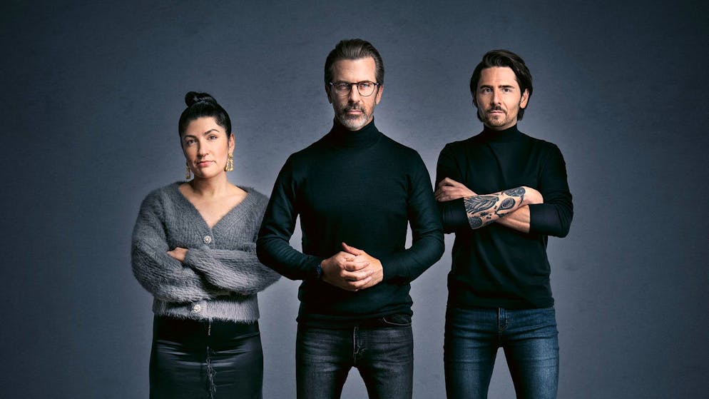 «MasterChef». Corinne Venegas überzeugte die «MasterChef»-Jury (v.l.n.r.): Elif Oskan, Andreas Caminada und Nenad Mlinarevic.