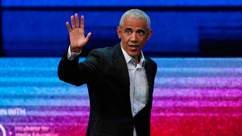 Barack Obama bei einem Auftritt am 22. Juni 2023 in Athen. 