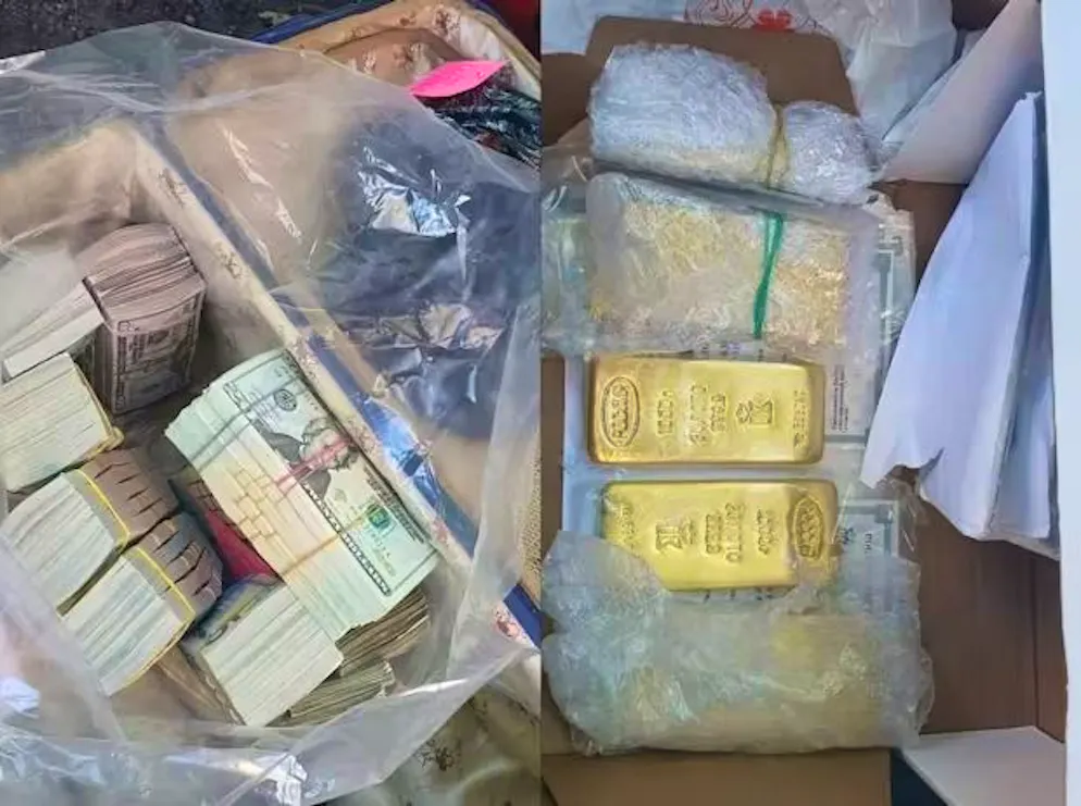 La casa di Prigozhin a San Pietroburgo: uno sguardo nella sua vita privata. ... anche un sacco di soldi e oro. Oltre alle valute in dollari, si dice che siano stati trovati rubli per un valore di circa 100.000 milioni di franchi.