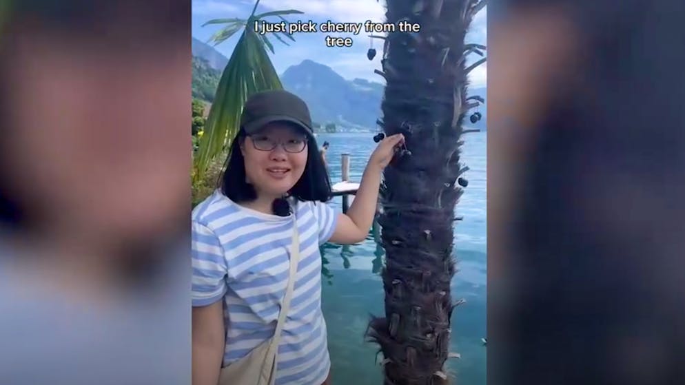 TikTok-Video geht viral. Influencerin macht sich über teure Schweiz lustig