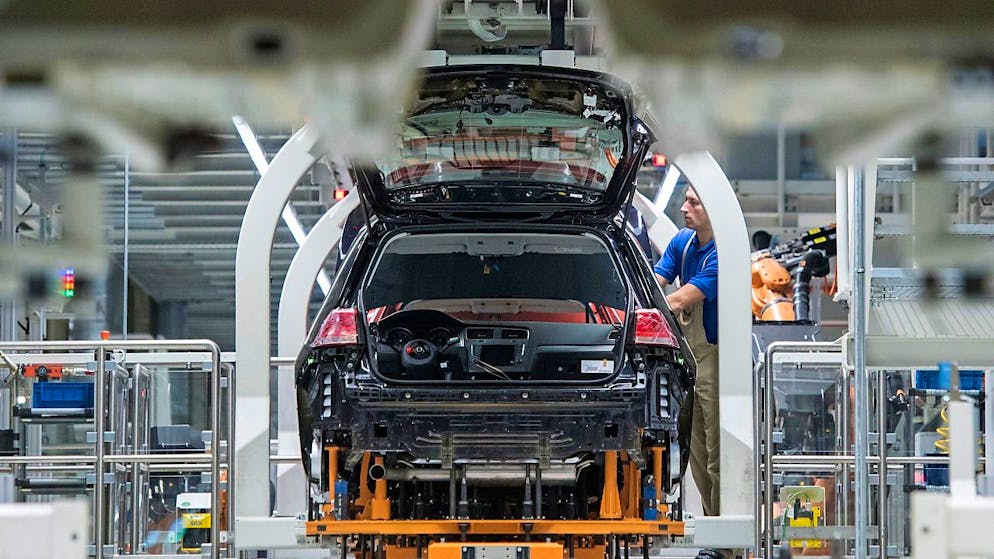 Die deutsche Industrie hat deutlich mehr Grossaufträge verbucht. (Symbolbild)