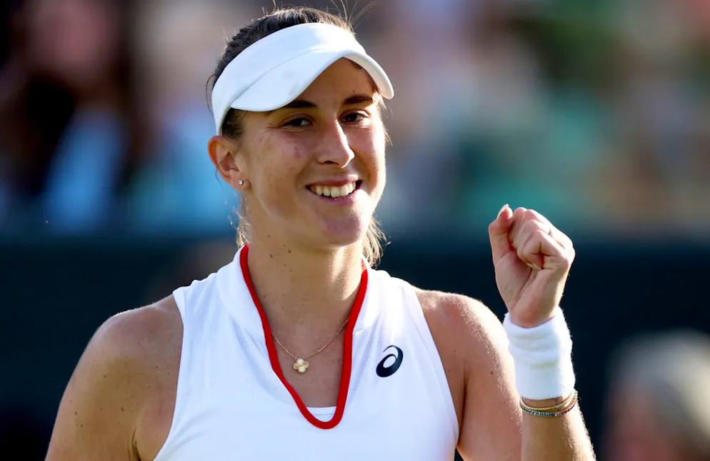 Belinda Bencic fordert am Sonntag die Weltnummer 1 Iga Swiatek. 