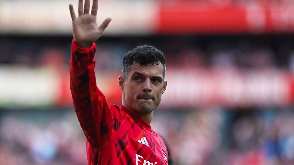 Granit Xhaka verlässt Arsenal nach seiner Super-Saison erhobenen Hauptes.