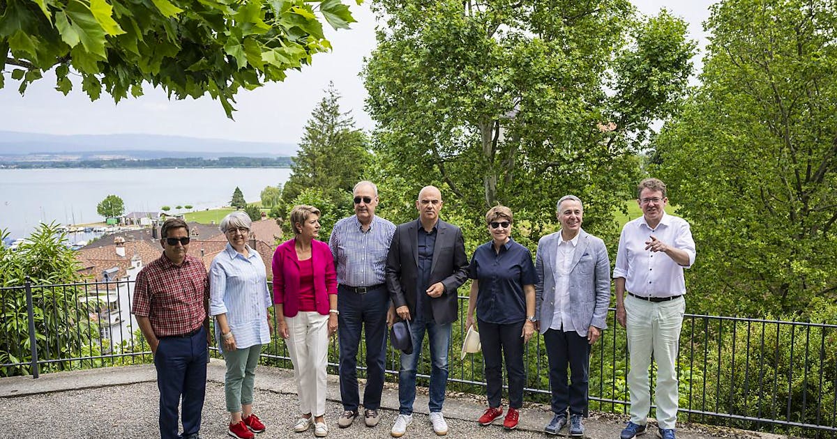This is how members of the Swiss Federal Council spend their summer holidays