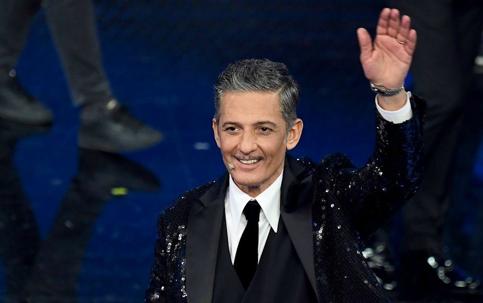 Lo showman Rosario Fiorello. EPA/ETTORE FERRARI