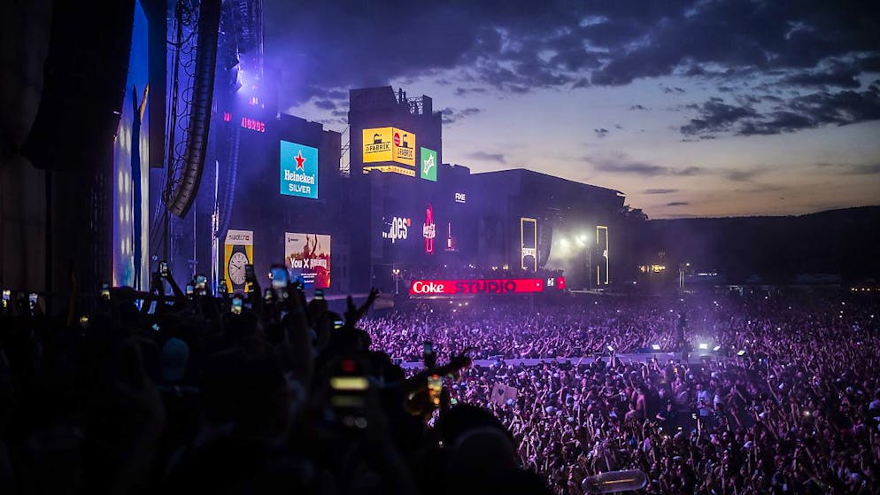 Rund 160'000 Besucherinnen und Besucher zählten die Veranstalter des Openair Frauenfeld 2023.