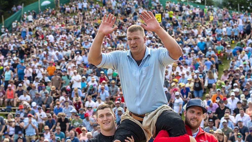 Pirmin Reichmuths perfekter Triumph auf der Rigi - Gallery. Mehr als verdienter Triumph von Pirmin Reichmuth auf der Rigi.