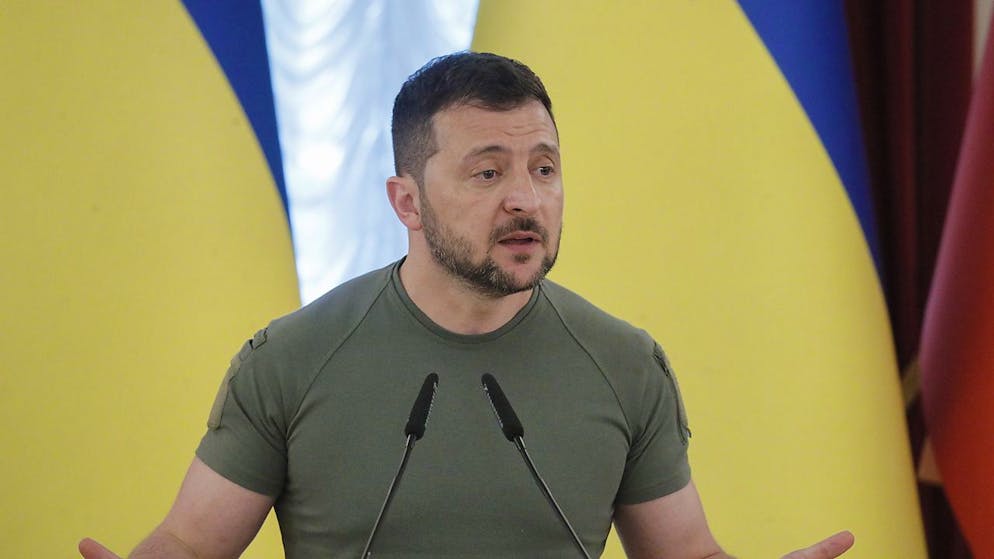 Il presidente ucraino Volodymyr Zelensky (foto d'archivio)