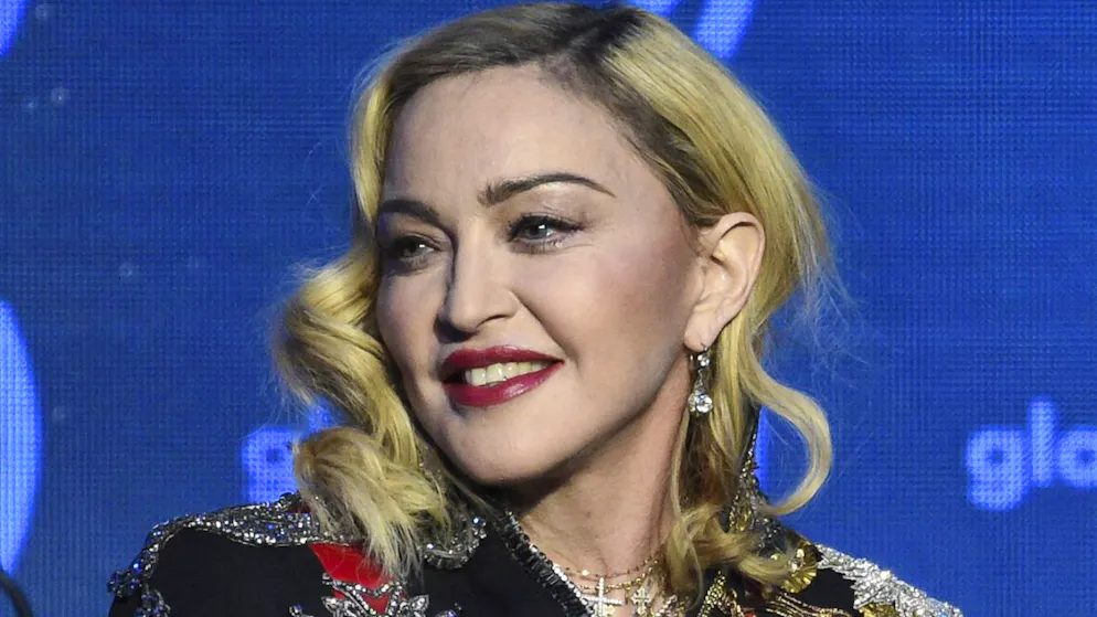 La pop star Madonna (foto d'archivio)