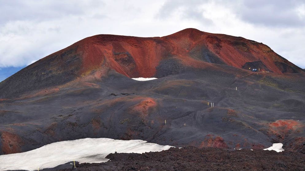 Iceland did not come to rest.  A view of the Magni crater formed during the Eyjafjallajökull eruption in 2010 (Archive)