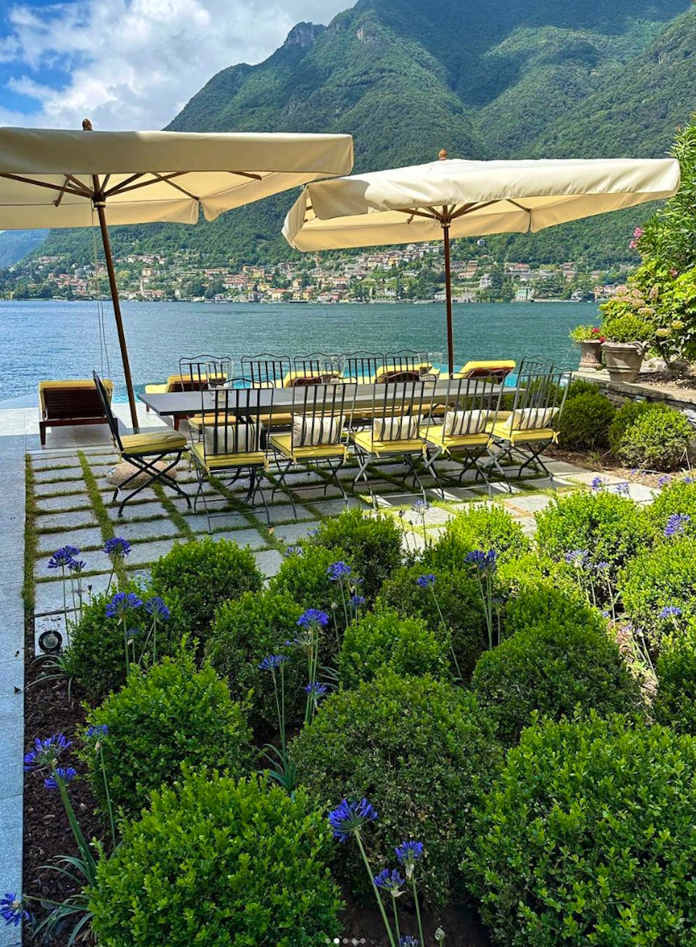 La Villa dei Ferragnez sul Lago di Como. La Villa è nel comune di Pognana Lario.