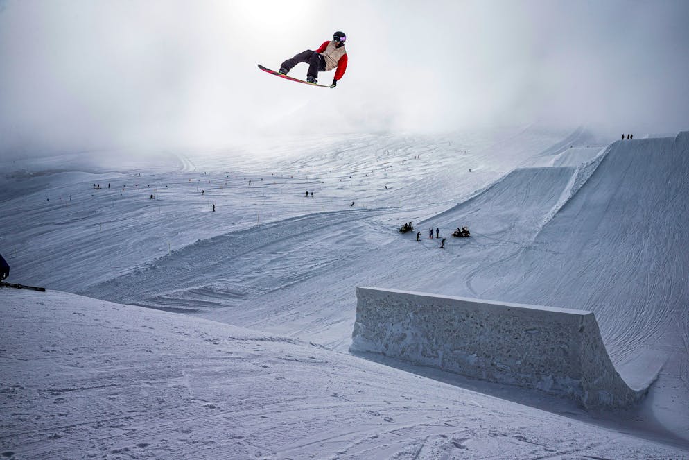 «Im Training auf dem Gletscher habe ich einen neuen Trick gelernt»: Nicolas Huber über den schönsten Moment der vergangenen Wochen.