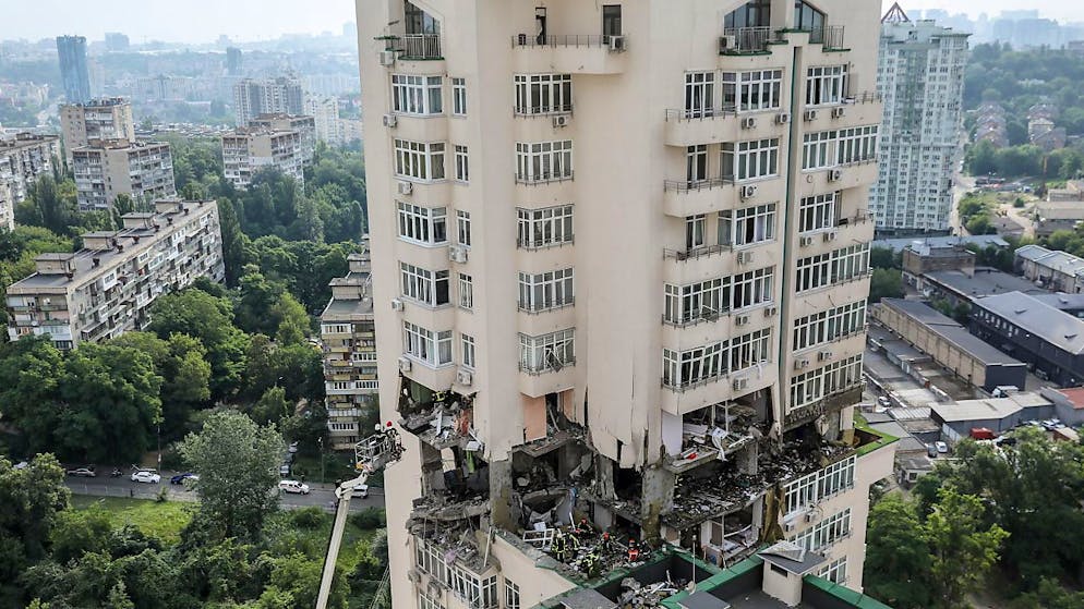 Guerra. Kiev, abbattuti una decina di droni in un attacco russo alla capitale