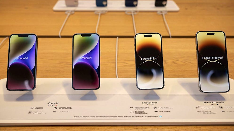 Einer der Verdächtigen trug mehrere iPhones auf sich. (Archivaufnahme)