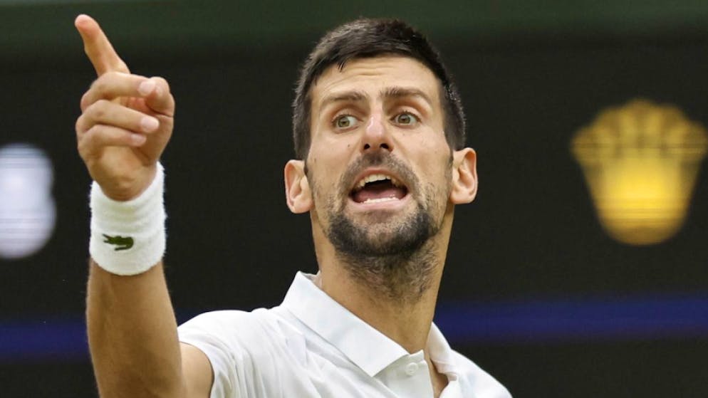 Legt euch nicht mir mir an: Novak Djokovic gibt in Wimbledon den Ton an wie Roger Federer zu seinen besten Zeiten.