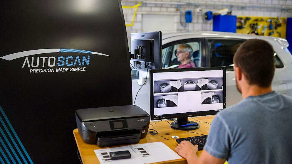 Uno scanner per constatare immediatamente i danni della grandine (archivio)