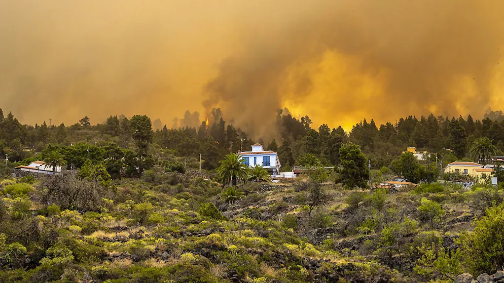 Spagna. Incendi e caldo torrido alle Canarie, evacuate circa 500 persone