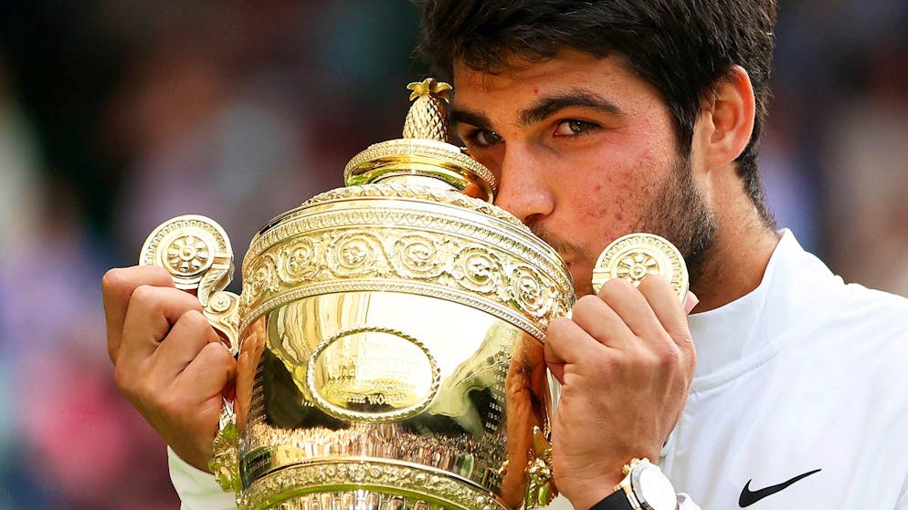 Carlos Alcaraz begeistert nicht nur die Tenniswelt, sondern auch viele andere Sportler.