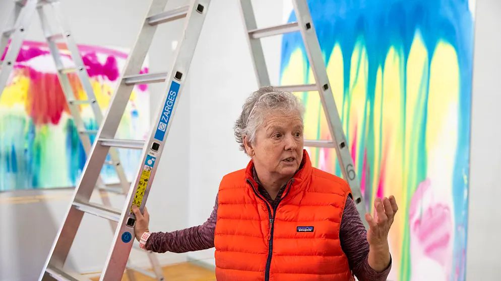 Die Wogen zwischen der Künstlerin Miriam Cahn und dem Kunsthaus haben sich geglättet. Ihre Werke hat sie nicht wie angekündigt zurückgezogen. (Archivbild)
