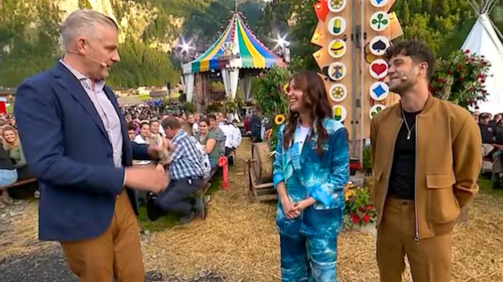 Polizeieinsatz während der TV-Show. Stalkerin von Luca Hänni beim «Donnschtig-Jass» gefasst