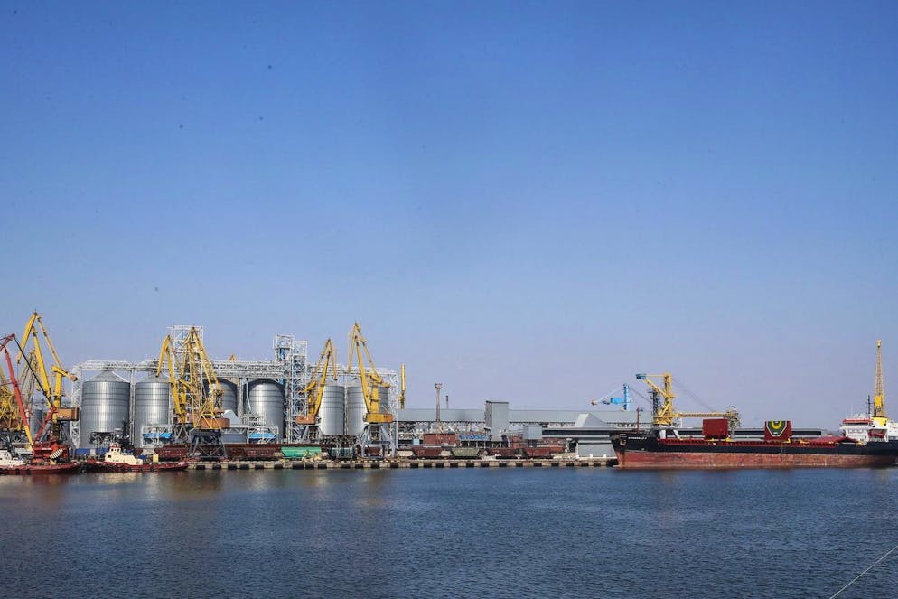 Il porto di Odessa in un'immagine d'archivio.