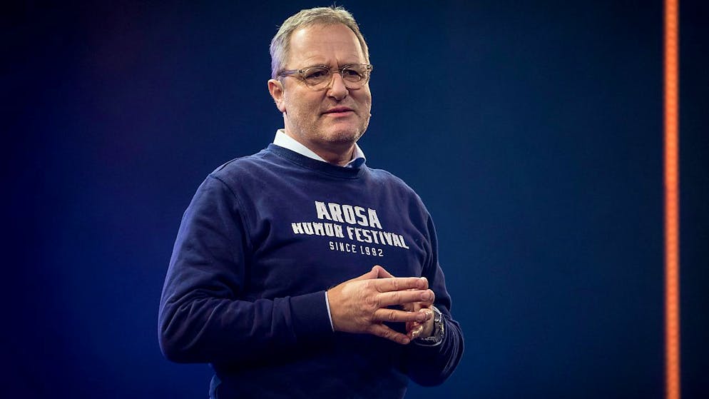 Frank Baumann leitet noch bis Ende Saison das Arosa Humorfestival. (Archivbild)