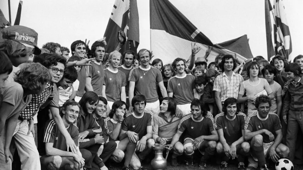 Der FC Biel stieg im Jahr 1975 unter der Präsidentschaft von Fritz Lanker in die Nationalliga A auf. (Archivbild)