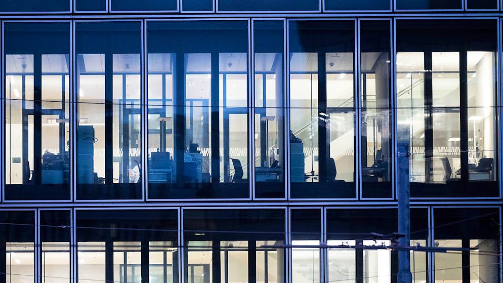 Schweizweit waren Ende Juni 1,67 Millionen Quadratmeter Bürofläche verfügbar. Das entsprach laut Immobiliendienstleister CBRE 3,5 Prozent des Gesamtbestandes. (Archivbild)