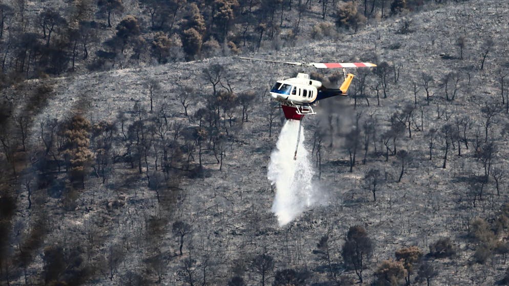 Bis zu 45 Grad. Die Hitze nimmt kein Ende in Griechenland