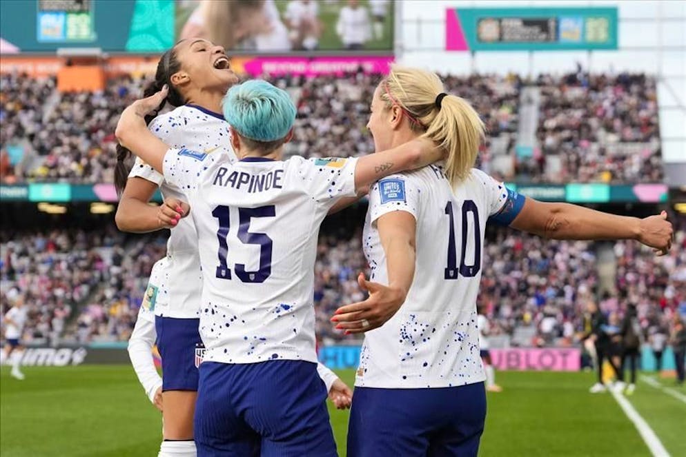 Presenza numero 200 per Rapinoe