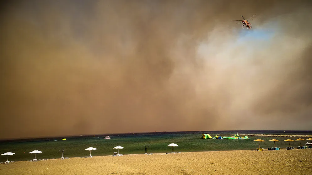 Waldbrände ausser Kontrolle. Swiss fliegt weiter nach Rhodos, Tui vorerst nicht mehr