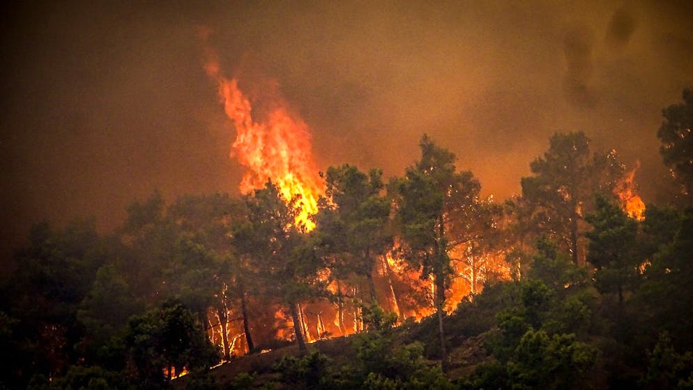 Chaotische Nacht auf Rhodos – Waldbrände toben weiter - Gallery. Seit Samstag sind die Waldbrände ausser Kontrolle. 