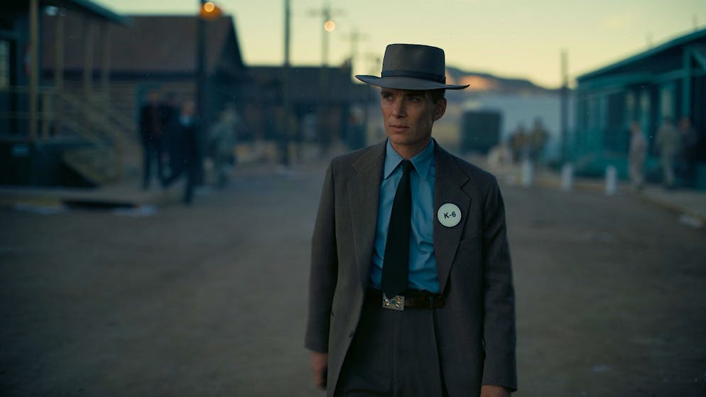 «Barbie» nimmt doppelt so viel ein wie «Oppenheimer». Cillian Murphy spielt den Vater der Atombombe, J. Robert Oppenheimer.