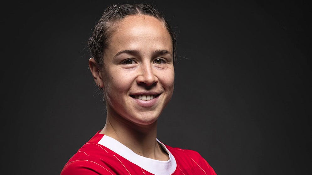 Géraldine Reuteler freut sich auf das Spiel gegen Norwegen.