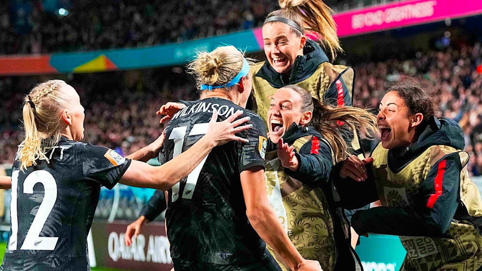1:0-Sieg gegen Norwegen: Neuseeland eröffnet das Turnier mit einem Paukenschlag.