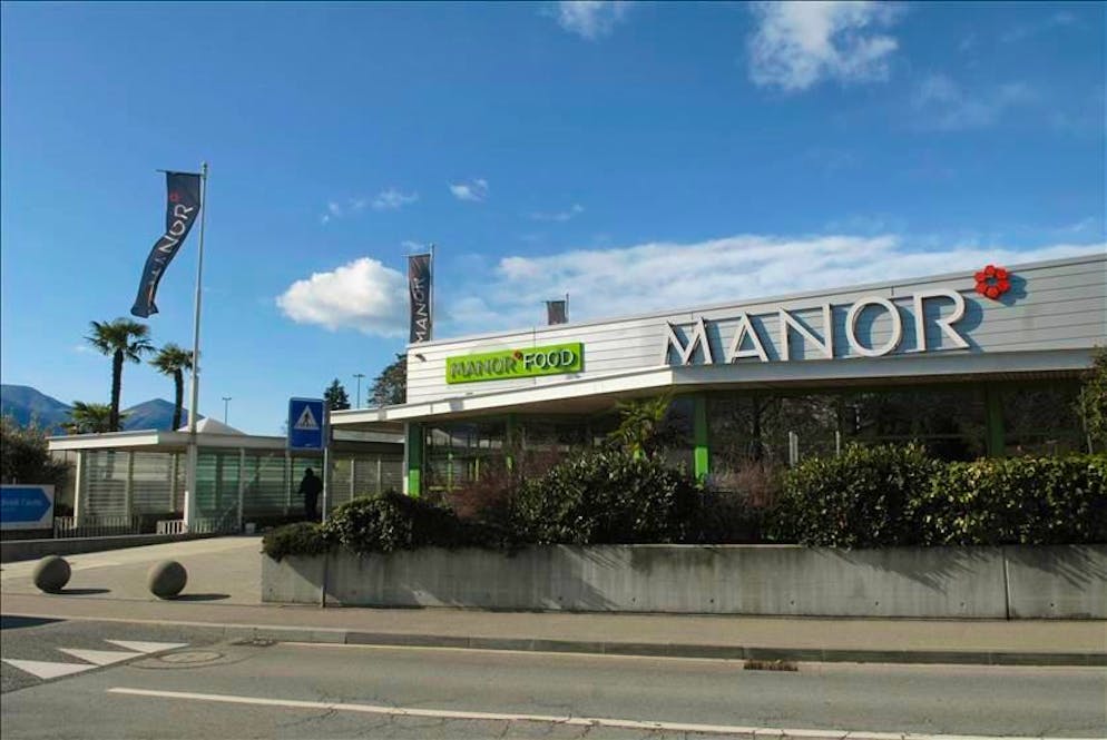 La filiale Manor di Ascona