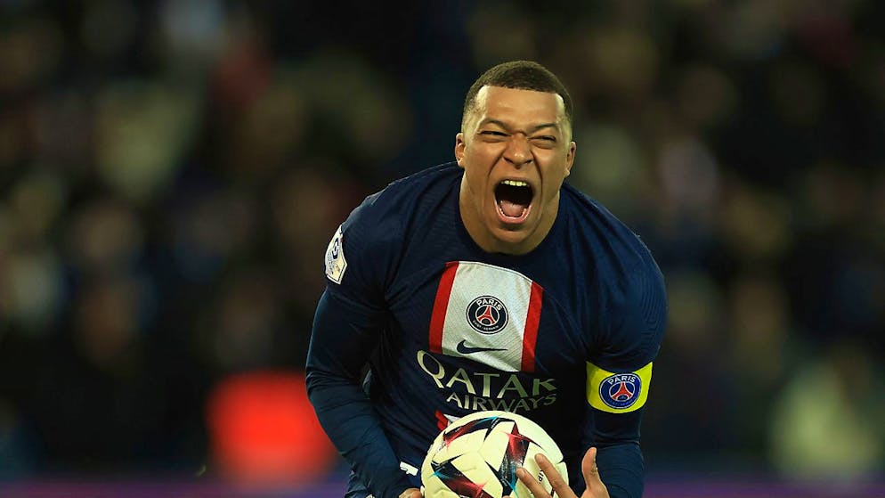 Wie lange noch? Kylian Mbappé jubelt im Trikot von Paris Saint-Germain, doch das Tischtuch zwischen Verein und Spieler scheint unwiederbringlich zerschnitten
