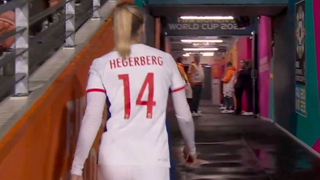 Mysteries about the Norway star: Hegerberg leaves the stadium before kick-off and disappears into the catacombs