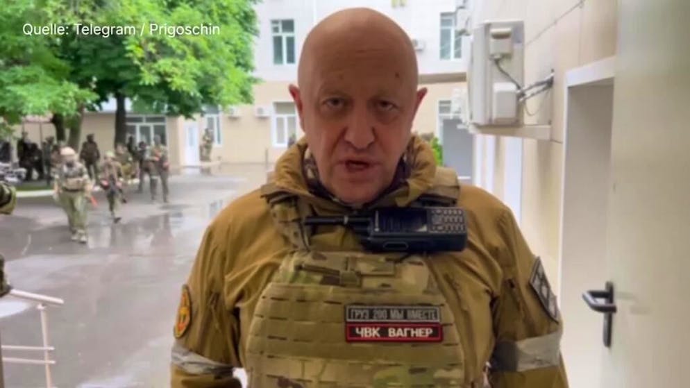 Wagner-Chef Jewgeni Prigoschin meldete sich rund einen Monat nach dem gescheiterten Sturm auf Moskau aus Belarus zu Wort.