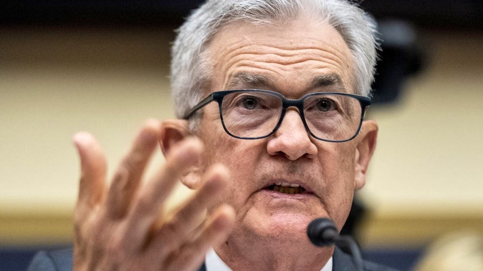 Auf ihn schaut am Mittwochabend die ganze Welt, wenn der Zinsentscheid der US-Notenbank ansteht: Fed-Chef Jerome Powell.