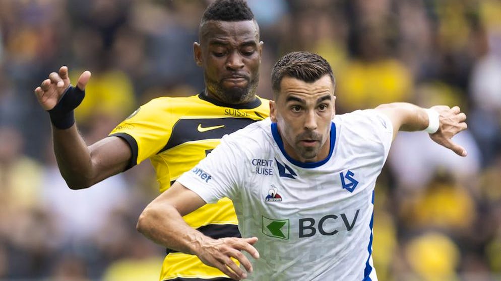 Team der Runde_1. <strong>Noé Dussenne</strong> (Lausanne-Sport)