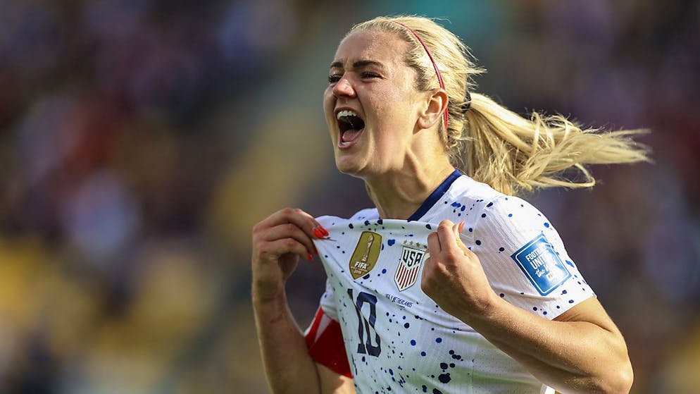 Lindsey Horan jubelt: Sie schaffte den verdienten Ausgleich