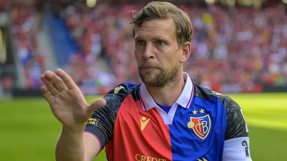 Fabian Frei ist mit bislang 498 Einsätzen Rekordspieler des FC Basel.