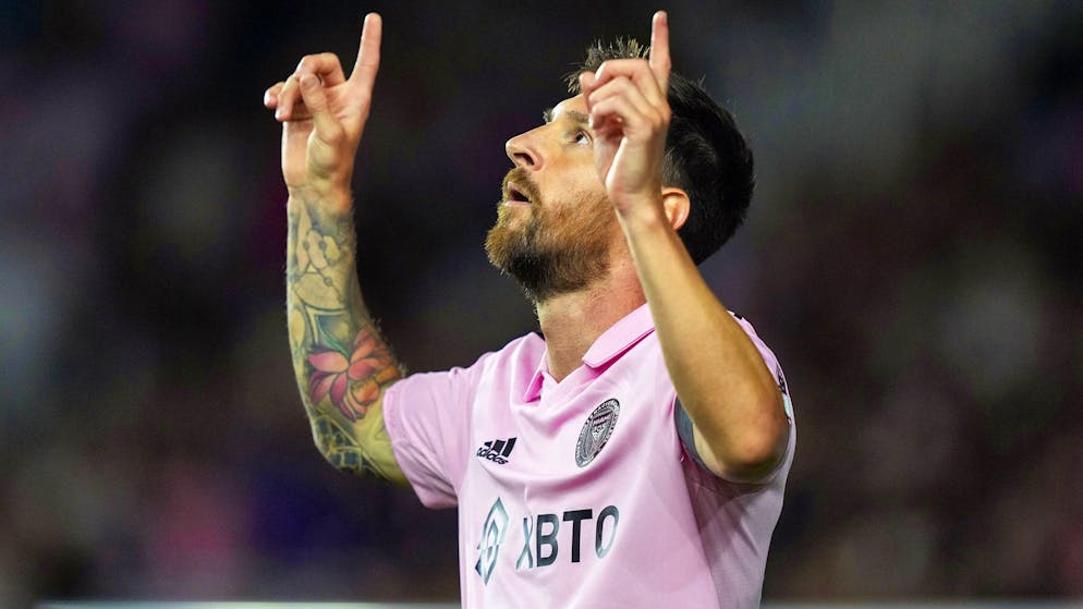 Erzielte wieder zwei Treffer für seinen neuen Club Inter Miami: Lionel Messi.