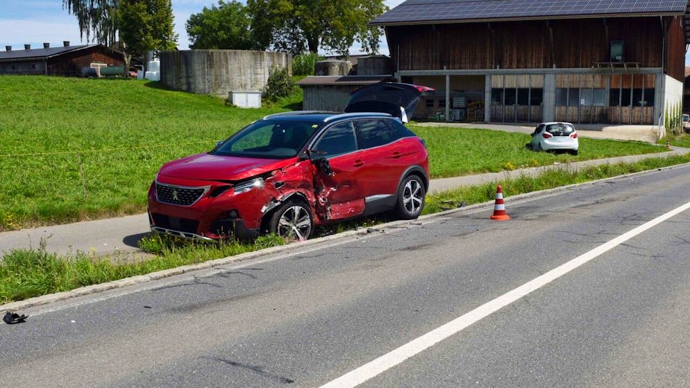 Die Luzerner Polizei rückte am Mittwoch zu einem Verkehrsunfall in Emmenbrücke aus.