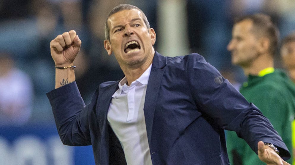 FCL-Coach Frick. «Vor einem Jahr hatten alle Angst um ihre Karriere, jetzt hauen wir Djurgarden raus»