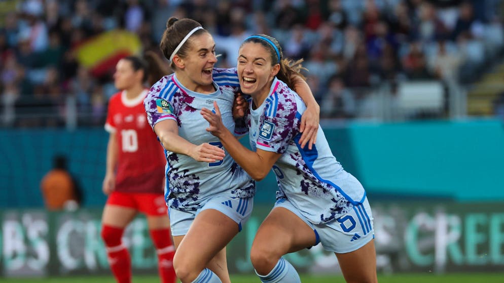 Erneuter Jubel bei den Spanierinnen.