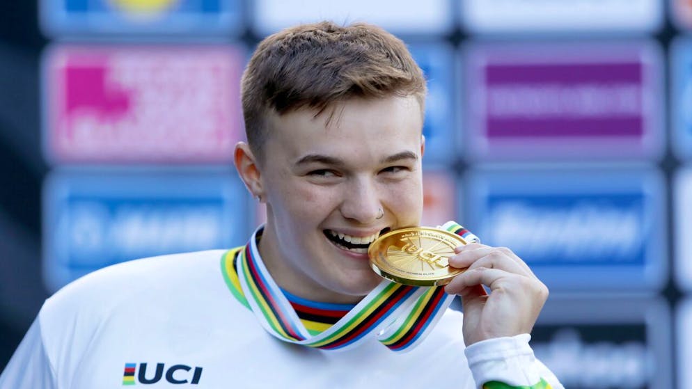 Beisst zum vierten Mal auf Gold: die amerikanische BMX-Künstlerin Hannah Roberts