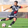 Luganos player Jonathan Sabbatini during the Super League soccer match FC Lugano against FC Yverdon-Sport, at the Cornaredo Stadium in Lugano, Sunday, August 13, 2023. (KEYSTONE/Ti-Press/Davide Agosta)