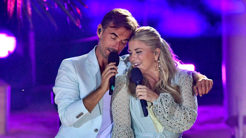 Sie machen einfach weiter. Beatrice Egli und Florian Silbereisen flirten wieder